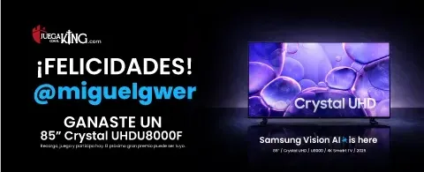¡Gánate una Samsung Vision AI! banner